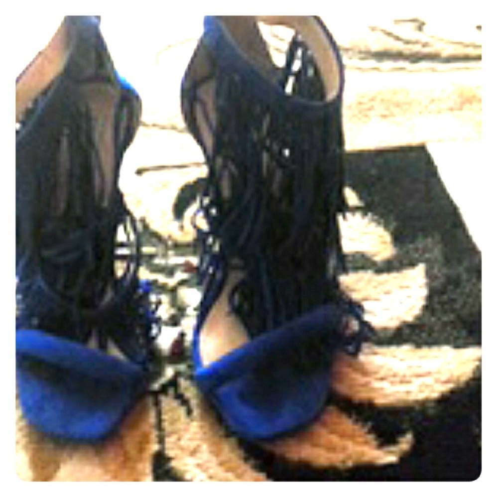 Suede shoes